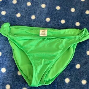 Mossimo green full coverage bikini bottoms - size Large